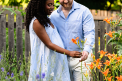 Philadelphia Bartram's  Garden Maternity photography