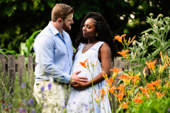 Philadelphia Bartram's  Garden Maternity photography