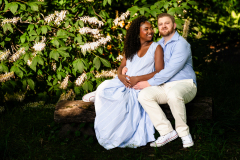 Philadelphia Bartram's  Garden Maternity photography