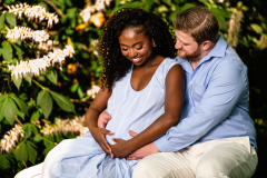 Philadelphia Bartram's  Garden Maternity photography