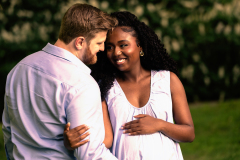 Philadelphia Bartram's  Garden Maternity photography