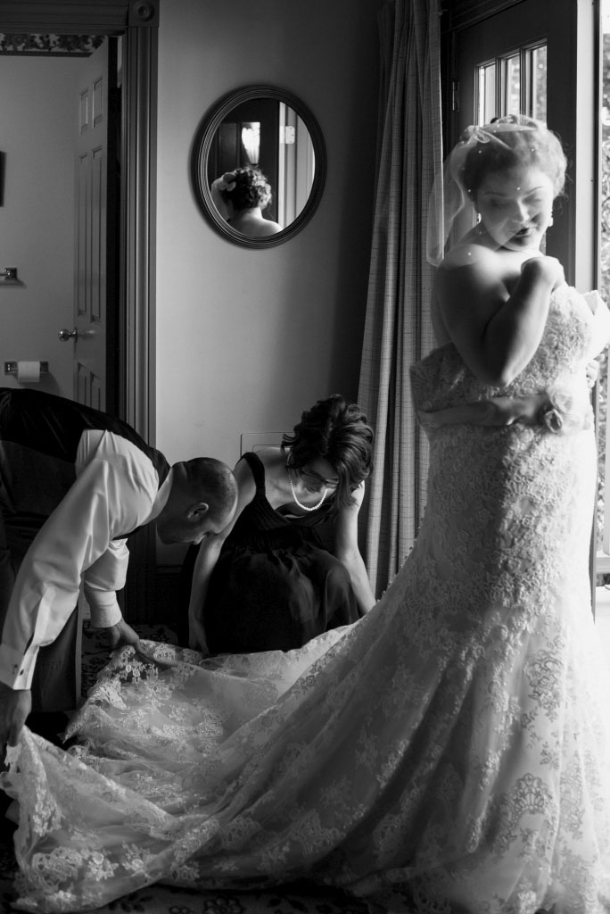 Two Brides Celebrate their Love at Lafayette College - Black White and ...