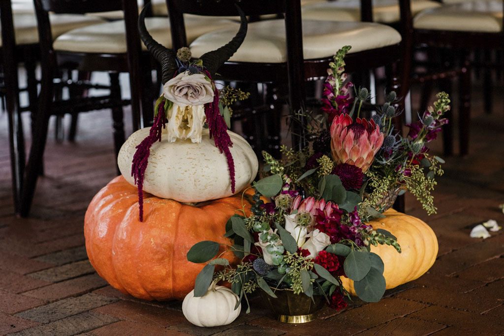 DIY Dark Romantic Witchy Wedding at Vandiver Inn - Black White and Raw Photography
